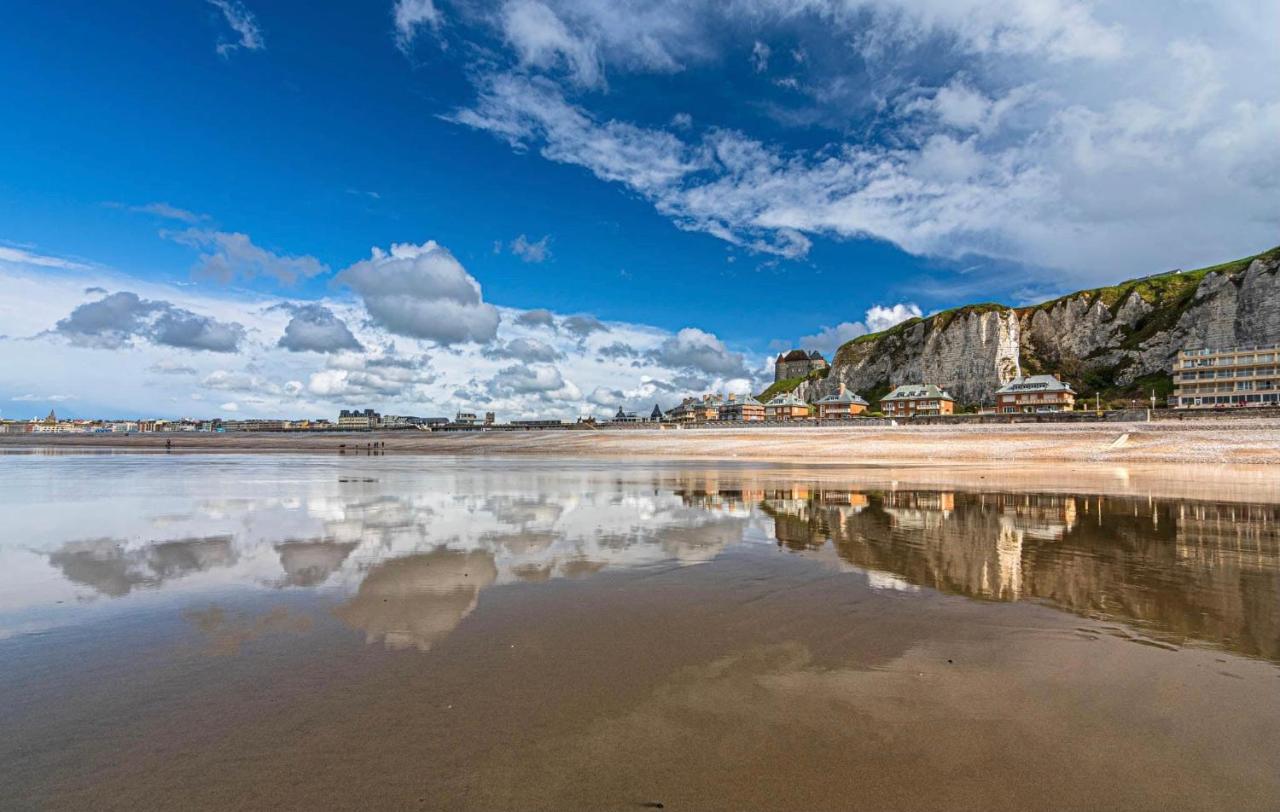 Le Famillial , 2 Chambres Doubles Lits Faits Et Serviettes De Toilette Fournies Avec Parking Prive 1 Voiture, Netflix, Disney Plus Disponible Dieppe Exteriér fotografie